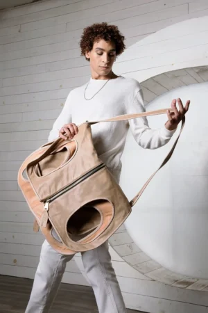 Regular Classic Bag for Him Beige 8991