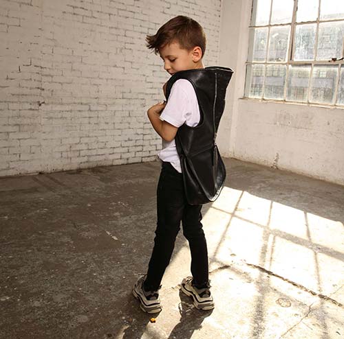 Unique Leather Backpacks for Children