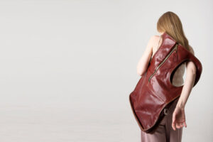 Valentine's Day Gift Leather Backpack