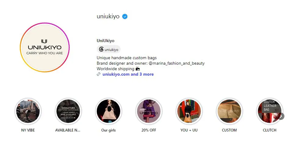 instagram link All